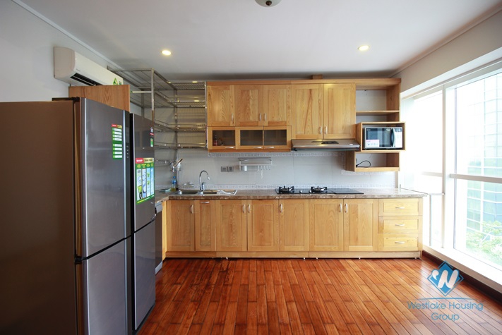 Spacious well finished apartment for rent in Ciputra, Tay Ho